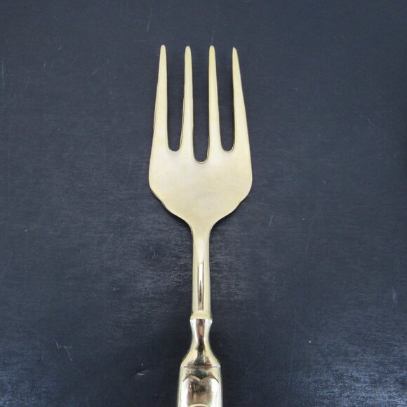 International Silver Co China Gold Plate 3 Piece Serving Ware Flowers & Scrolls - Picture 4 of 12